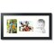 ArtToFrames Collage Photo Picture Frame with 3 - 5x7 inch Openings, Framed in Black with Over 62 Mat Color Options and Plexi Glass (CSM-3926-114)